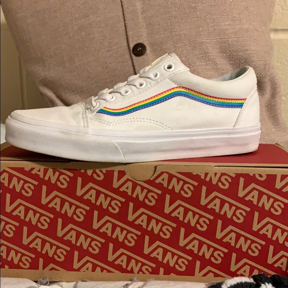 Rainbow Old Skool Vans - Limited Edition